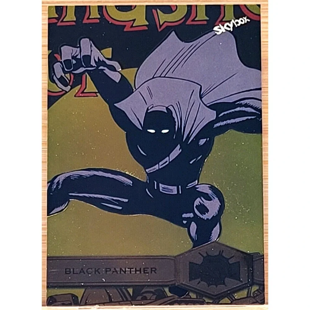 UPPER DECK MARVEL‎ METAL UNIVERSE SPIDER-MAN BLACK PANTHER HIGH SERIES GOLD
